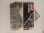 Rk Takasago Chain "rx" Ring 520XSO-112. Fixed Price $50.00.