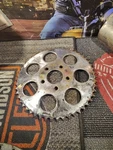 Harley-davidson 51 Tooth Chrome Final Drive Sprocket New 40954-83. Fixed Price $28.00.