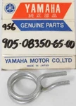 Nos Genuine 1963-1966 Yamaha Kick Start Torsion Spring Oem Part 90508-35065-00. Fixed Price $12.02.