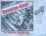 Champion Accessories Reverse Gear Part A-REV-001 For 5-SPEED Harley Davidsons. Fixed Price $1000.00.