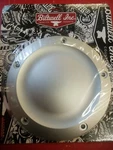 Biltwell Inc. Derby Cover Dished- Silver 99-14 Big Twin 1107-0411. Fixed Price $100.00.