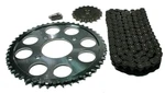 Honda Four, 1970-1976, O-ring Chain And Sprocket Set. Fixed Price $120.99.