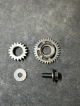 2013 Honda Crf 250R Primary Driver Gear Nut Washer Balancer 23121-KRN-A40. Fixed Price $45.00.