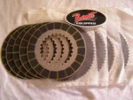 Norton Commando Barnett 750 850 Clutch Friction & Steel Plates 5+4 +.040". Fixed Price $150.40.