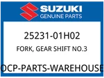 Suzuki Oem Part 25231-01H02 Fork,gear Shift NO.3. Fixed Price $69.25.