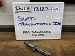 Shaft-transmission In P/n#: 13127-1201 Kawasaki 1990 KX250. Fixed Price $90.00.