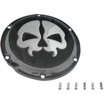 Drag Specialties 1107-0551 Split Skull Derby Cover Black. Fixed Price $61.95.