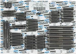 Drag Specialties 2401-1017 M-eight Engine Bolt Kits Black Chrome Knurled Sock.... Fixed Price $439.90.