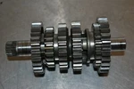 1987 Honda Cr 125R Transmission Countershaft + Gears 23221-KS6-700 Only. Fixed Price $159.95.