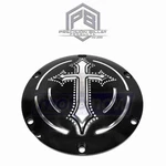 Precision Billet DRK-230-SPT-BLK Sportster Dark Side Derby Cover For Ca. Fixed Price $179.00.