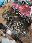 2005 02-05 Honda CRF450R Oem Transmission Tranny Gearbox Gears Shift Forks Nice!. Fixed Price $200.00.