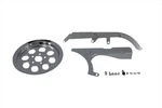 Chrome Belt Guard Kit For Harley-davidson. Fixed Price $183.99.