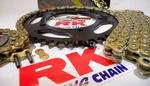 2006-2010 Suzuki GSXR750 Rk Xre 17/45T Gold 520 Oem Chain And Sprockets Kit. Fixed Price $179.95.