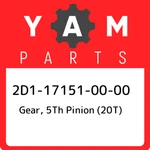 2D1-17151-00-00 Yamaha Gear, 5TH Pinion (20T) 2D1171510000, New Genuine Oem Part. Fixed Price $136.69.