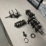 1986 Kawasaki Transmission Gearbox/shift Forks/shift Drum. Fixed Price $99.00.