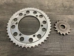 Yamaha 2003-2009 R6S Front Rear Motor Engine Chain Drive Sprocket 45T & 15T. Fixed Price $39.99.