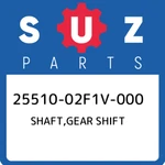 25510-02F1V-000 Suzuki Shaft,gear Shift 2551002F1V000, New Genuine Oem Part. Fixed Price $95.72.