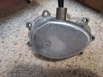 Harley Davidson Shovelhead 4 Speed Electric Start Transmission Side Cover. Fixed Price $22.00.