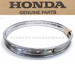 Rim Front &/or Rear C70 CT90 110 CA200 CM91 Genuine Did Chrome Wheel #A03. Fixed Price $64.46.