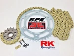 2014-2020 Ducati 821 Monster Rk Gold Gxw 520 Oem X-ring Chain And Sprockets Kit. Fixed Price $229.95.