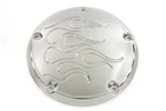 Vtwin Flame 5 Hole Motorcycle Derby Cover 1999-2018 Harley Touring Flt Fxst Fxd. Fixed Price $64.88.