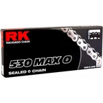 Rk Chain Drive Links Black/chrome 530MAXO-150-BC. Fixed Price $200.90.