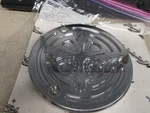 Nos Precision Billet Darkside Chrome Derby Cvr For 99- 17 Big Twins 810-0301. Fixed Price $152.99.