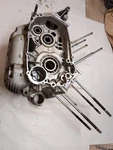 Yamaha Virago XV1100 Crankcase With Middle Gear Assembly Fits 1986-1999. Fixed Price $90.00.