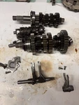 06-07 Yamaha Yzf R6R Transmission Gears Shift Forks. Fixed Price $86.53.