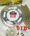 2003-2004 Kawasaki ZX636 Ninja Did Gold 520 Quick Accel Chain And Sprockets Kit. Fixed Price $214.95.