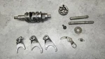 1978 Yamaha Transmission Shift Drum Cam And Forks 1W1-18540-00-0. Fixed Price $110.00.