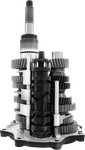 Baker Drivetrain Gear Set 7-SPEED/TRANSMISSION Polished DD7-37602. Fixed Price $4020.99.