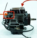 10 Harley Electra Classic Touring Flht 6 Transmission Gearbox Cracked 22K 1281. Fixed Price $482.96.