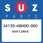 24130-48H00-000 Suzuki Shaft,drive 2413048H00000, New Genuine Oem Part. Fixed Price $213.00.