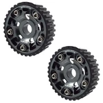 2X Gunmetal Racing Performance Cam Shaft Gear Pulley Honda Acura B16A B18C. Fixed Price $119.95.