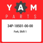 34P-18501-00-00 Yamaha Fork, Shift 34P185010000, New Genuine Oem Part. Fixed Price $98.12.