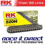 Rk Chain Heavy Duty Black 520H 520-122L (34.3KN). Fixed Price $51.07.