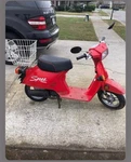 1986 Honda Spree Scooter, NQ50, With New Stock Original Seat Cover!. Fixed Price $1150.00.