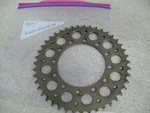 Renthal Ultralight Rear Sprocket 43T Anodized Aluminum 210U-520-43P-HA. Fixed Price $35.99.
