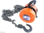Manual Chain Hoist, 6600 Lbs Ton Capacity Lifting Block, 10FT/3M. Fixed Price $109.99.