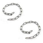 Stainless Steel Safety Chains 40IN (l) X 4MM (t) Long Link Rings Light .... Fixed Price $31.45.