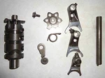 Used Honda 83-85 Xr Xl 350 Oem Gearshift Drum Forks, Stopper. Fixed Price $20.00.