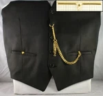 Albert Pocket Watch Chain W/ Sphere-detail T-bar; Various Finish Options. Fixed Price $59.75.