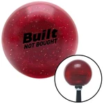 Black Built Not Bought Simple Red Metal Flake Shift Knob W/ M16X1.5 Insert Auto. Fixed Price $89.95.