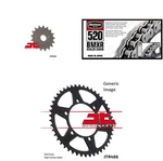 520 Bmxr Chain Nat,front & Rear Sprocket Kit Kawasaki ZR550B Zephyr 1990-1993. Fixed Price $140.29.