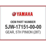 Yamaha Gear, 5TH Pinion 5JW-17151-00-00 Oem New. Fixed Price $162.73.