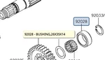 Kawasaki Oem 92028-131 Bushing. Fixed Price $38.79.
