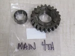 1997 1993-2001 Honda CR500R Transmission Main Shaft 4TH Gear 23461-ML3-670. Fixed Price $239.95.