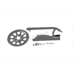 V-twin Manufacturing Chrome Belt Guard And Pulley Cover Kit 27-0790. Fixed Price $185.50.