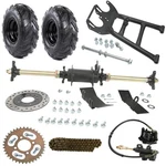 28'' Rear Shaft Axle Kit 3LUG Wheels For Taotao Coolster Go Kart Atv Quad Buggy. Fixed Price $145.09.